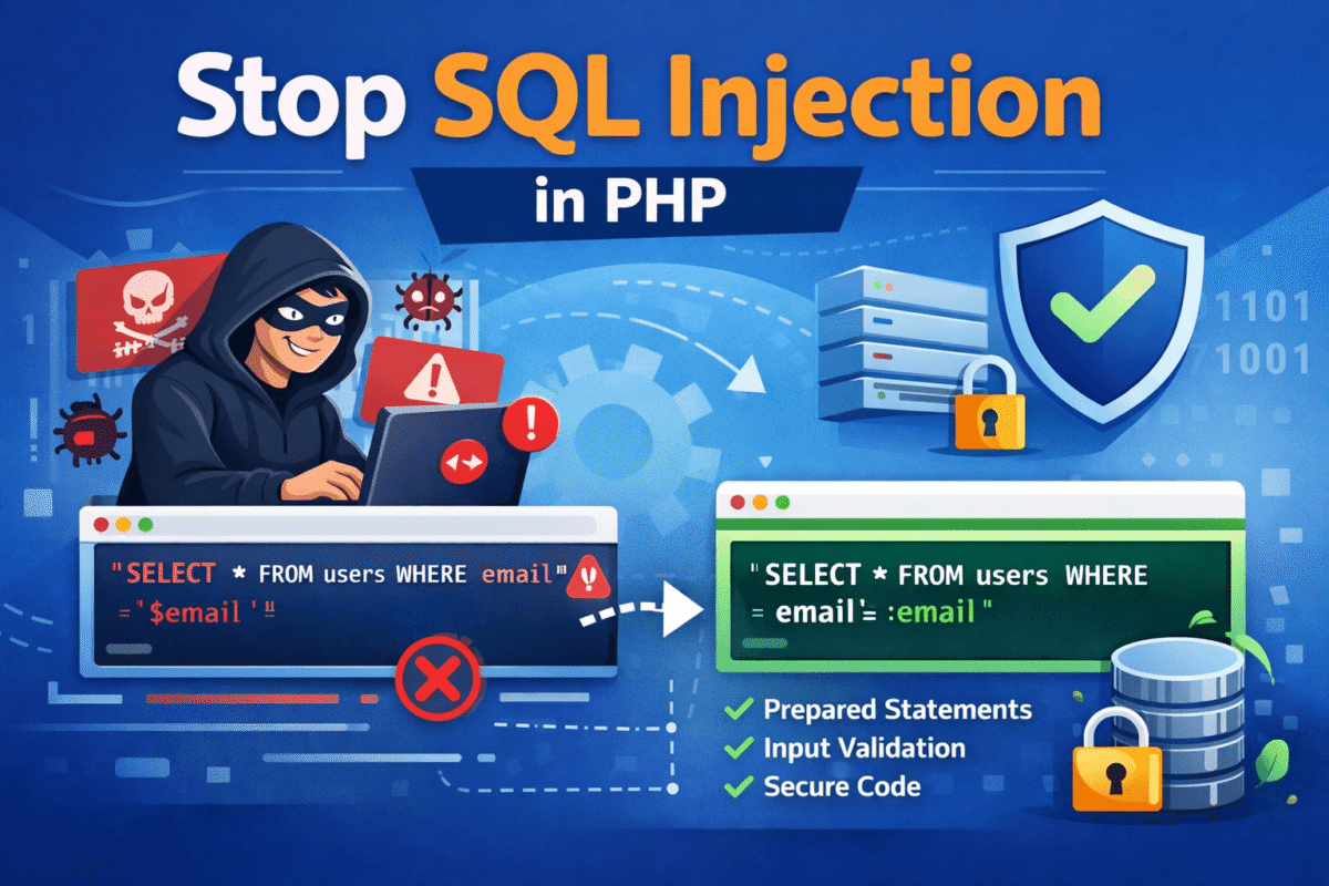 Stop SQL Injection in PHP