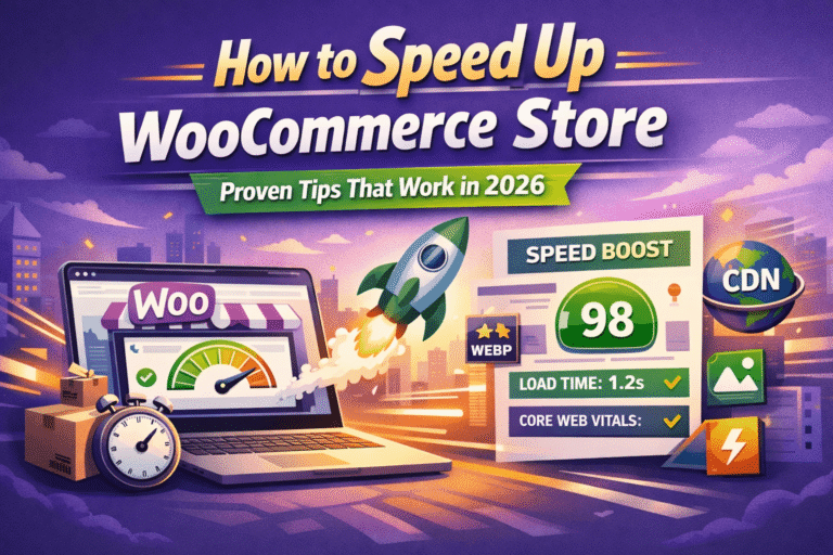 speed up WooCommerce store