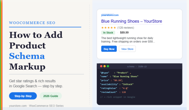 product schema markup WooCommerce