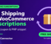 free shipping woocommerce subscriptions